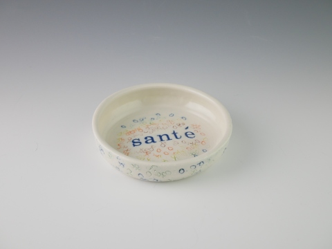 "Sante" Bottle Coaster #1